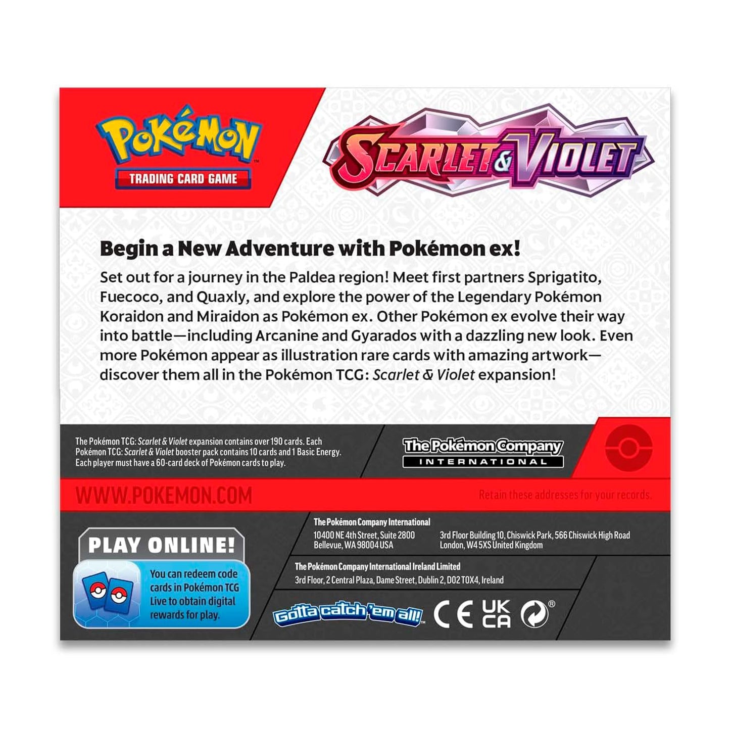 Scarlet & Violet Pokémon TCG